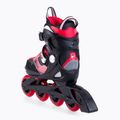 Gyermek görkorcsolya FILA J One black/red 4