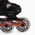 Gyermek görkorcsolya FILA Wizy Alu G black/salmon 6