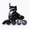 Gyermek görkorcsolya FILA Wizy G black/yellow magenta 2