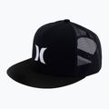 Férfi Hurley Icon Solid Solid Flat Trucker sapka fekete