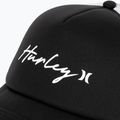 Női baseballsapka Hurley Icon Script Trucker black/white 3