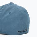 Hurley Icon Texture valerian kék férfi baseball sapka 4