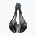 Kerékpár nyereg Selle Italia Novus Boost Evo X-Cross TM Superflow, Mangán sín, Soft-Tek fekete 3