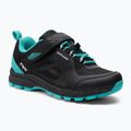 Női MTB kerékpáros cipő Northwave Escape Evo fekete/kék 80173009
