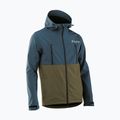 Férfi Northwave Easy Out Softshell mélykék / erdő zöld kerékpáros dzseki 5