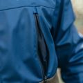 Férfi Northwave Easy Out Softshell mélykék / erdő zöld kerékpáros dzseki 12