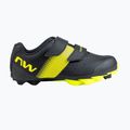 Gyerek MTB kerékpáros cipő Northwave Hammer Junior black/yellow fluo
