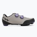 Férfi MTB kerékpáros cipő Northwave Rebel 3 homok/sötét lila 2