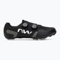 Férfi MTB kerékpáros cipő Northwave Extreme X black/dark grey 2