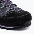 Női trekking cipő AKU Trekker Lite III Wide GTX anthracite/violet 7