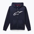 Férfi Alpinestars Ageless II Zip Hoodie navy/fehér