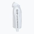 Férfi Emporio Armani EA7 Train Logo Series Extended Logo Hoodie Fz fehér/fekete 3