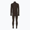 Női termoaktív fehérnemű szett EA7 Emporio Armani Ski Jacquard Knitted fancy brown animal print 2
