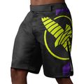 Hayabusa Icon Fight MMA rövidnadrág fekete-sárga ICFS-BK-L