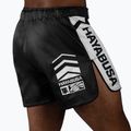 Férfi Hayabusa Icon Mid-Thigh MMA edzőnadrág fekete/fehér 3