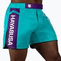Férfi Hayabusa Icon Mid-Thigh MMA edzőnadrág teal/fehér 2