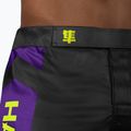 Férfi Hayabusa Icon Mid-Thigh MMA edzőnadrág fekete/neon színben 5