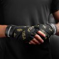 Hayabusa Premium Jacquard Boxing Handwraps 450 cm fekete / arany 4