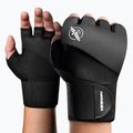 Hayabusa Elite Quick Wraps grappling kesztyű fekete 2