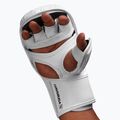 Hayabusa T3 Hybrid fehér/fekete grappling kesztyű 6
