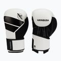 Hayabusa S4 fekete-fehér S4BG bokszkesztyűk