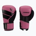 Hayabusa S4 rózsaszín/fekete bokszkesztyűk S4BG