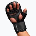 Hayabusa T3 Hybrid fekete grappling kesztyű 6