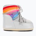 Női Moon Boot Icon Low Rainbow gleccser szürke hócsizma 2