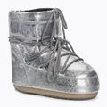 Női Moon Boot Icon Low Glitter ezüst hócsizma