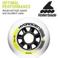 Görkorcsolya kerekek Rollerblade Hydrogen 84MM/85A 8 pcs. white 2