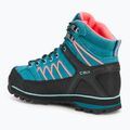 Női trekking cipő CMP Moon Mid WP teal/red fluo 3
