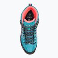Női trekking cipő CMP Moon Mid WP teal/red fluo 5