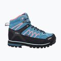 Női trekking cipő CMP Moon Mid WP teal/red fluo 2