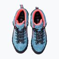 Női trekking cipő CMP Moon Mid WP teal/red fluo 3