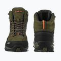 Férfi trekking cipő CMP Rigel Mid Wp olive/flame 4