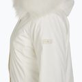Női bélelt dzseki CMP 35K3626F Zip Hood Synthetic Fur chalk white/blue ink 3
