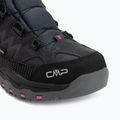 Gyermek túracipők CMP Kiruna Mid Fitgo Fleece Wp antracite/festival 7