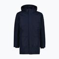 Férfi esőkabát CMP 35K3737 Parka Zip Hood black/blue/winter sun 6