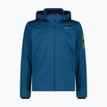 Férfi softshell dzseki CMP 39A5027 Zip Hood petroleum