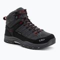 Gyerek túrabakancs CMP Rigel Mid Wp grey/ferrari