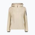 Női softshell dzseki CMP 39A5016 Zip Hood cream