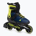 Rollerblade Microblade 3WD Jr gyerek görkorcsolya kék királykék/lime