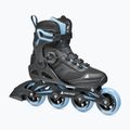 Női Rollerblade Macroblade 84 BOA fekete-kék görkorcsolyák 07370700092 8