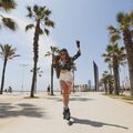Női Rollerblade Macroblade 84 BOA fekete-kék görkorcsolyák 07370700092 15