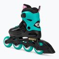 Rollerblade Fury fekete tenger/zöld gyermek görkorcsolya 3