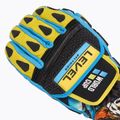 Síkesztyű Level Worldcup CF yellow/blue 5