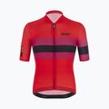 Santini Ecosleek Bengál férfi kerékpáros mez piros 2S94475CESLKBENGRSS