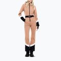 Női síoverál EA7 Emporio Armani Pure Softshell Jumpsuit mocha mousse