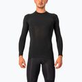 Férfi Castelli Core Seamless Base Layer kerékpározás hosszú ujjú fekete