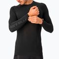 Férfi Castelli Core Seamless Base Layer kerékpározás hosszú ujjú fekete 3